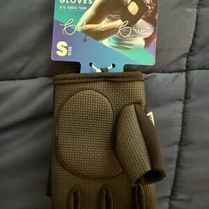 Tag Fitness Black Workout Gloves